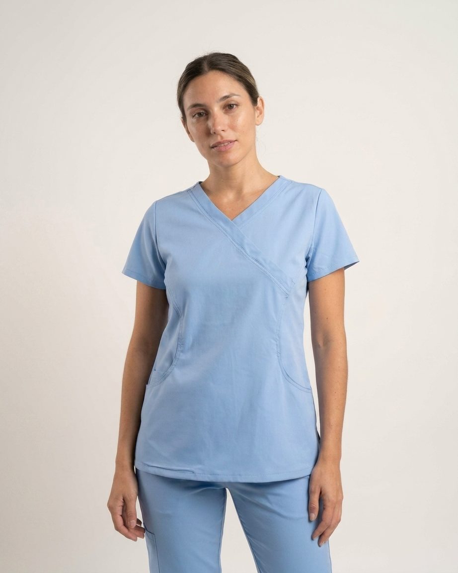 Chaqueta Escote Cruzado con Recortes