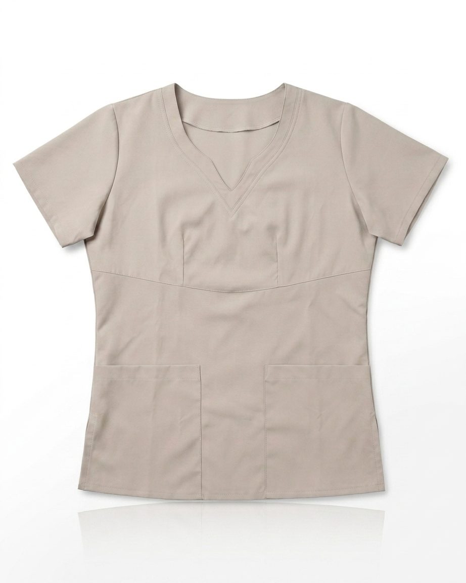 Chaqueta Escote OV con Recortes