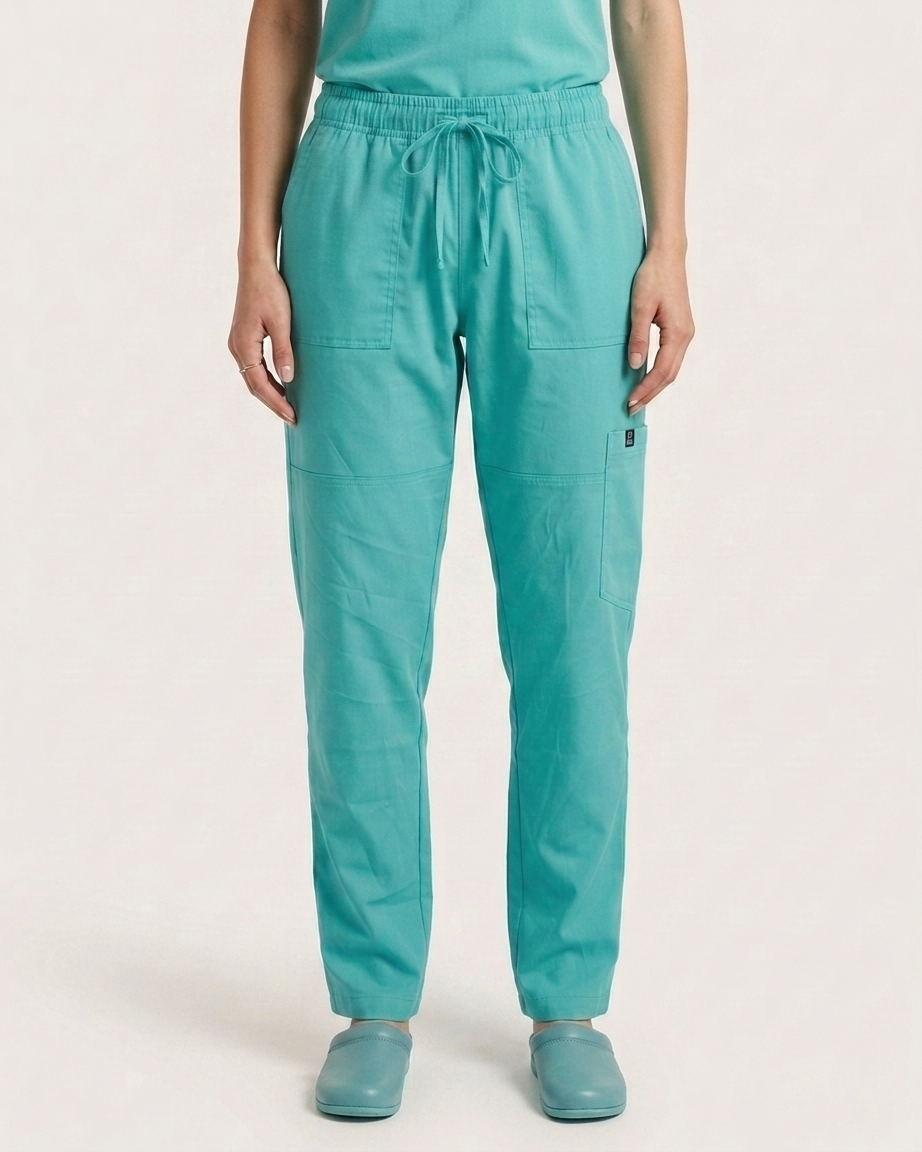 Pantalón Cargo con Recortes