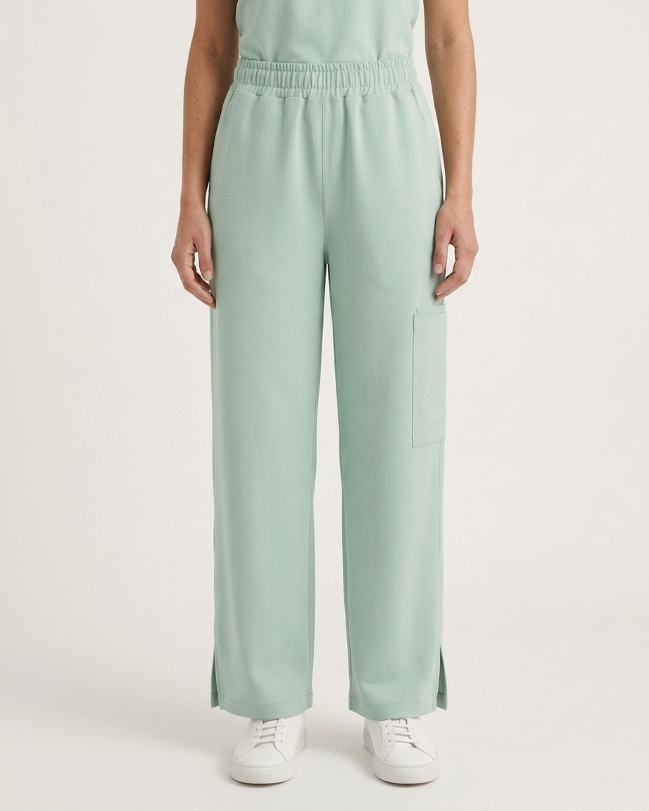 Pantalón Oxford Cargo con Tajo