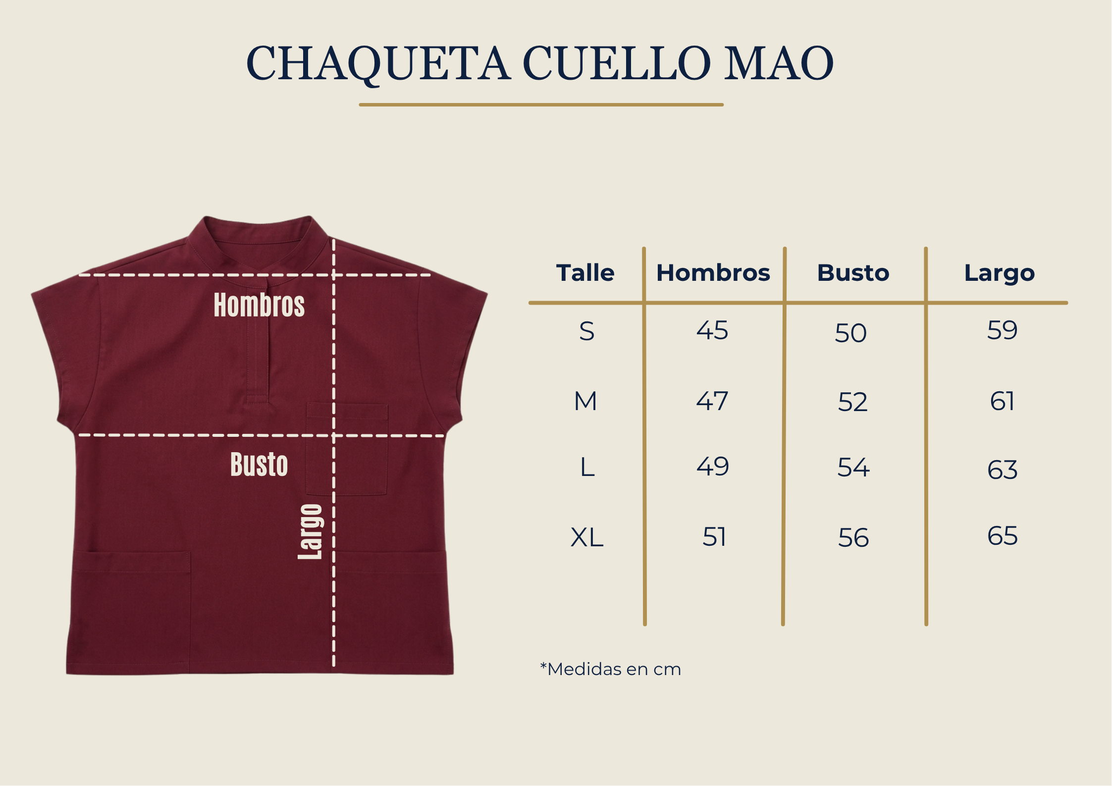 Cuello Mao Clásica